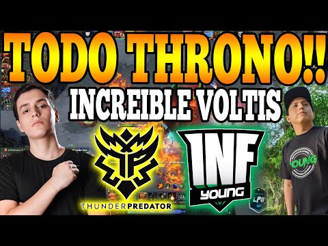 INCREIBLE VOLTIS!! THUNDER vs INFAMOUS YOUNG [BO2] Movistar LPG SEASON #3