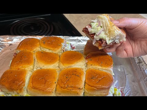 How To Make Chopped Italian Sliders