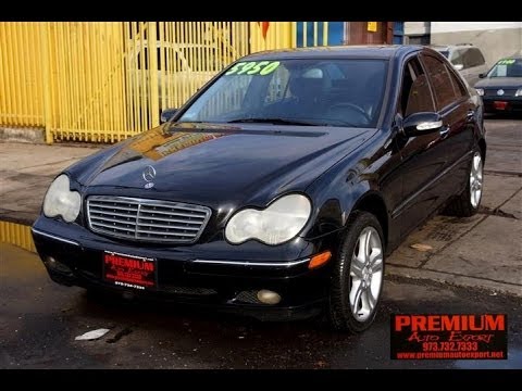 2001 Mercedes Benz C240 Sedan Broad Street Newark NJ