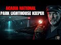 I'M A LIGHTHOUSE KEEPER AT ACADIA NATIONAL PARK BASS HARBOR HEAD LIGHT SIGNALS TO SOMETHING OFFSHORE