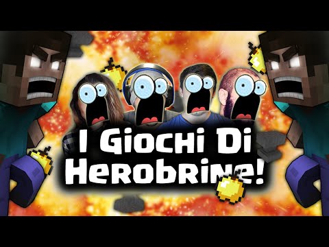 CHALLENGE SU MINECRAFT! - I Giochi di Herobrine!