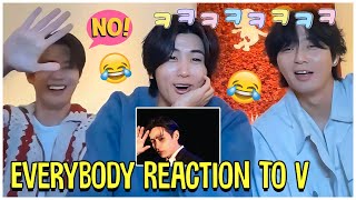 Everybody Reaction To BTS V