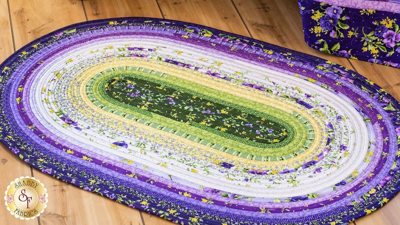  R.J. Designs RJD100 Jelly Roll Rug Pattern (Limited Edition) :  Home & Kitchen
