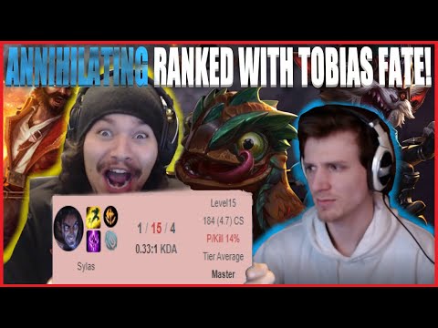 Hashinshin: TOBIAS FATE HAS SOME WORDS FOR HASH'S SYLAS! INSANE Kled carry!