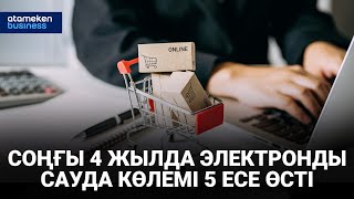 Соңғы 4 жылда электронды сауда көлемі 5 есе өсті