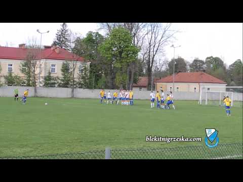 MKS Radymno   Błekitni Grzęska bramka dla Radymna na 1 do 1  2 do 3