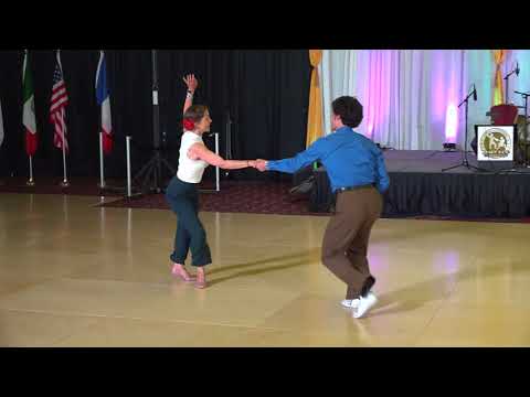 ILHC 2018 - Advanced Lindy Hop Draw Finals - Aurelien Darbellay & Amanda Collins