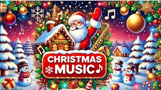 Relaxing Christmas Music & Snow Falling ❄️ Cozy Holiday Ambience 🎅 Perfect for Relaxation