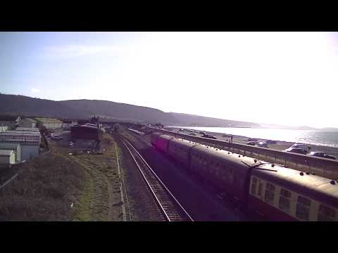 The Cathedrals Express with the Tornado 60163 at Abergele & failed at Chester with 67002 20/04/13