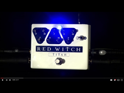 Red Witch Titan Analog Delay Guitar Effects Pedal image 9
