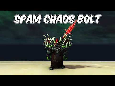 SPAM Chaos Bolt - 10.0 Destruction Warlock PvP - WoW Dragonflight PvP
