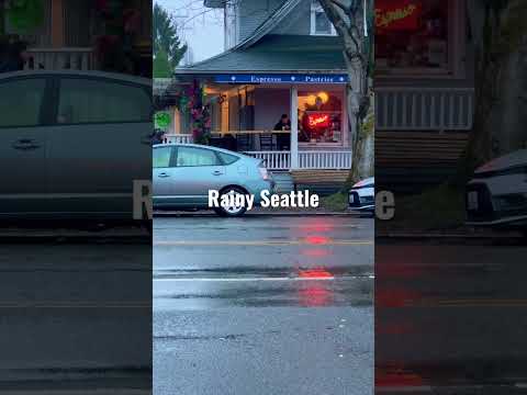 ☔️Rainy Days in Seattle #seattle #washington #pnw