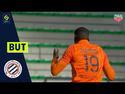 But Stephy Alvaro MAVIDIDI (15' MONTPELLIER) AS SAINT-ÉTIENNE-MONTPELLIER HÉRAULT SC 0-1 20/21