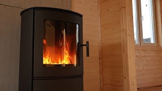 Большой обзор печи-камина Kratki Falcon 9. Отопление каркасного дома на даче