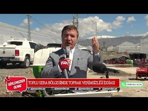 TOPLU SERA BÖLGESİNDE TOPRAK VERİMSİZLİĞİ İDDİASI