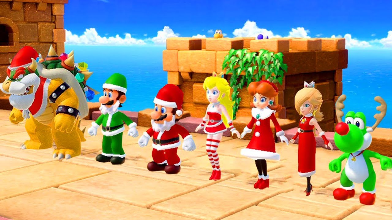 Super Mario Party - Christmas Special All Minigames (Master Difficulty)