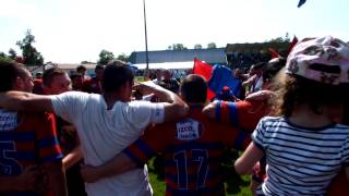 preview picture of video 'Les supporters du GAS rejoignent leur équipe après la victoire'