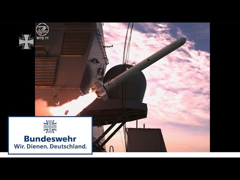 Kampfkraft der neuen Bundeswehr-Fregatte – Flugkörperschießen auf der 