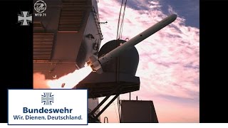 Kampfkraft der neuen Bundeswehr-Fregatte – Flugkörperschießen auf der 