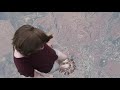 Bored Giantess Walks On Rockz