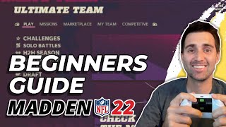 [How To] Full Beginners Guide to Madden Ultimate Team in Madden 22