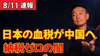 【暴露】年間数千万円の日本の血税が中国へ流出？中国系決済が生んだ「税金ゼロ」のカラクリ