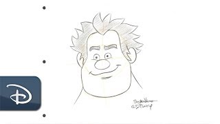 How-To Draw Wreck-It Ralph | Disney Parks