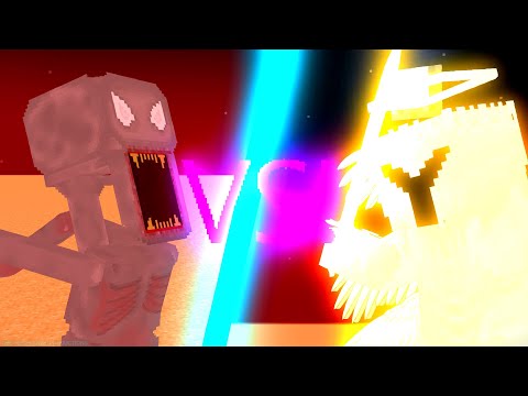 Minecraft Animation: SCP-096 "The Shy Guy" vs SCP-001 "Dr. Clef's Proposal: The Gate Guardian"