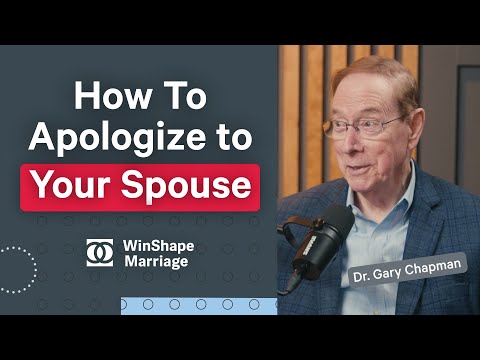 The Art of the Apology: How To Repair and Rebuild Trust After Conflict | Dr. Gary Chapman
