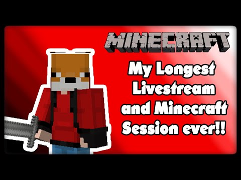 ColbyDash - Stream VODs: MY LONGEST LIVESTREAM AND MINECRAFT SESSION EVER | Twitch Livestreams #1