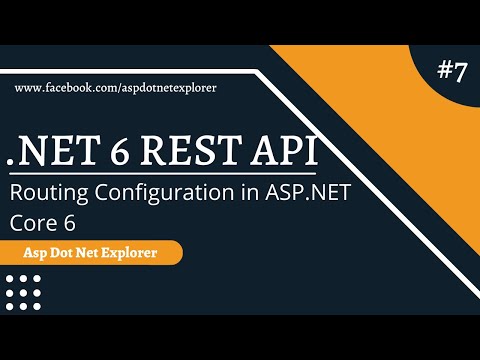 Routing Configuration Rest API in ASP NET Core 6 | Routes API Controller in NET 6