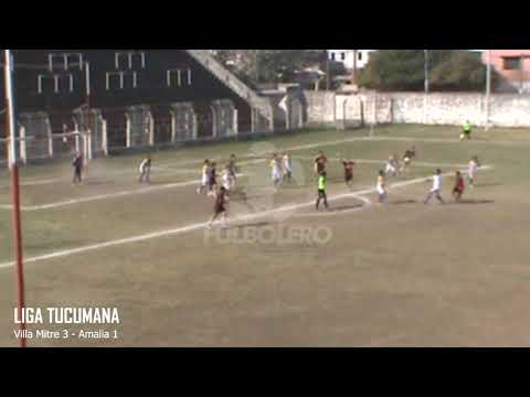 LIGA TUCUMANA: Recuperaron los minutos pendientes y Villa Mitre derrotó a Amalia en All Boys