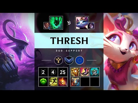 Thresh Support vs Yuumi - EUW Diamond Patch 25.09