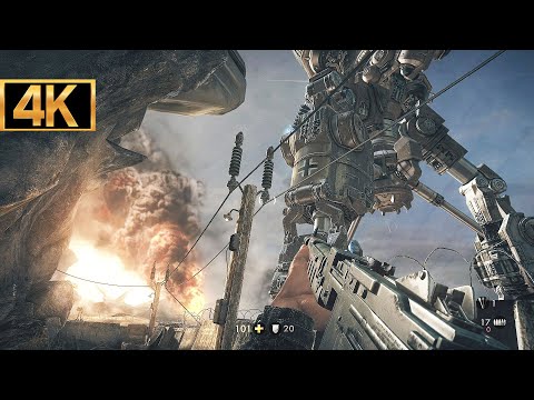 WW2 in 1946 | Battle of Deathshead Compound | Wolfenstein The New Order [4K 60FPS]