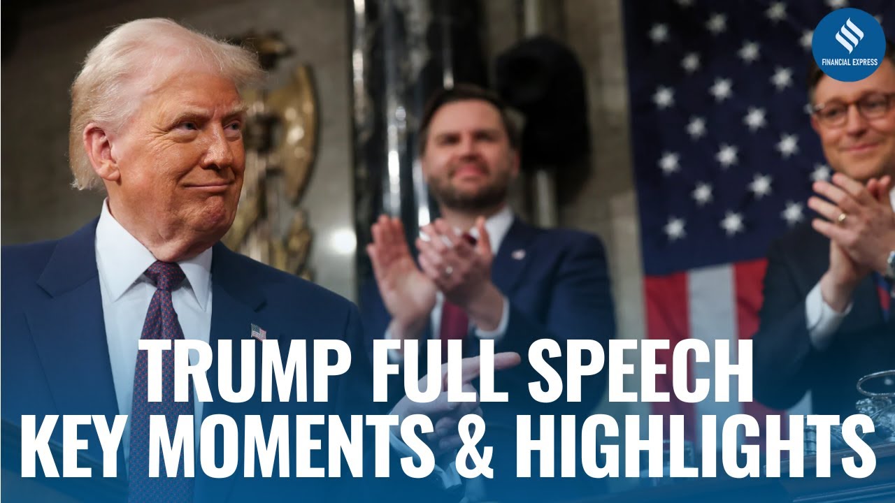 Donald Trump's Full Speech to Congress: Key Highlights | Joint Session of US Congress | J D Vance