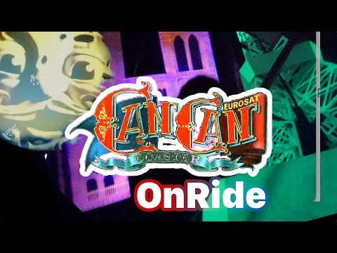 EuroSat CanCan Coaster POV LOW LIGHT OnRide with OnBoard Soundtrack - Europapark 2018
