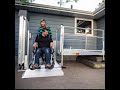 Used Wheelchair elevator Lifts for Stairs Mobile Home Porch VPL Vertical Platform Lift