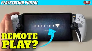 PlayStation Portal -  Destiny  Remote Play Impressions