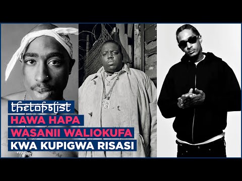 #TOP5LIST: HAWA HAPA WASANII WALIOKUFA KWA KUPIGWA RISASI | SE02EP3