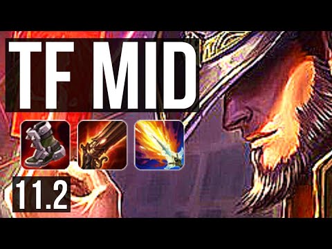 TWISTED FATE vs LUCIAN (MID) | 6/0/13, 800+ games, 900K mastery, Dominating | KR Grandmaster | v11.2