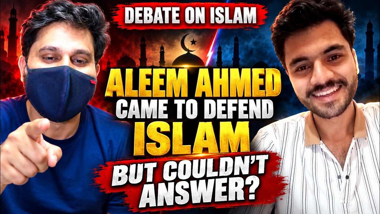 Debate on Islam: Aleem Ahmed Came to Defend Islam! 🔥