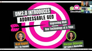 Webinar: DM2.0 Introduces Addressable Geo: Improving Mail One Technology at a Time