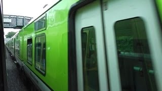 preview picture of video 'Dart Train Window View - Clongriffin to Portmarnock'