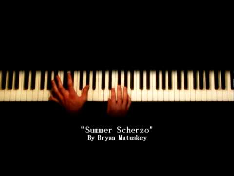 Summer Scherzo solo piano by Bryan Matuskey