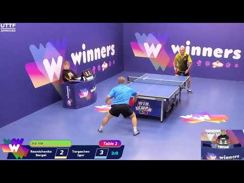 WINners CUP table 2  29.09 Reznichenko Sergei - Torgachev Igor 17:30