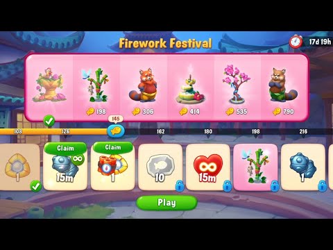 @Fishdom Merge Levels Fireworks Festival 🐡 Level 145