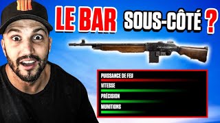 LES ARMES SOUS CÔTÉS DE VANGUARD : LE BAR EST INCROYABLE !