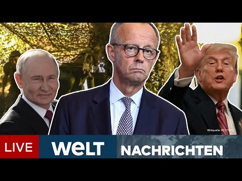UKRAINE-KRIEG: Angst vor Trumps Wankelmut und Putins List – Merz führt Europa aus der Deckung | LIVE