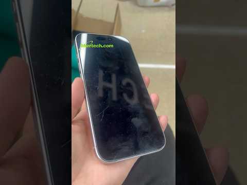 iPhone screen scratch repair video