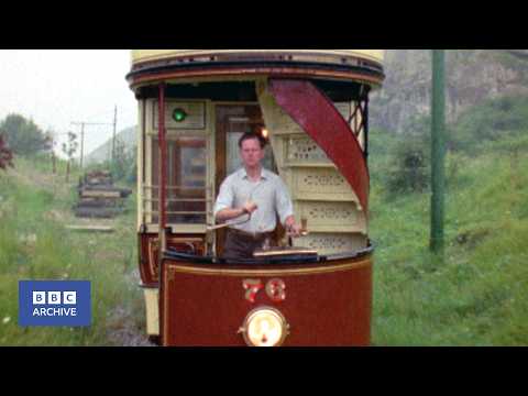1972: Crich's National Tramway Museum | Industrial Grand Tour | BBC Archive